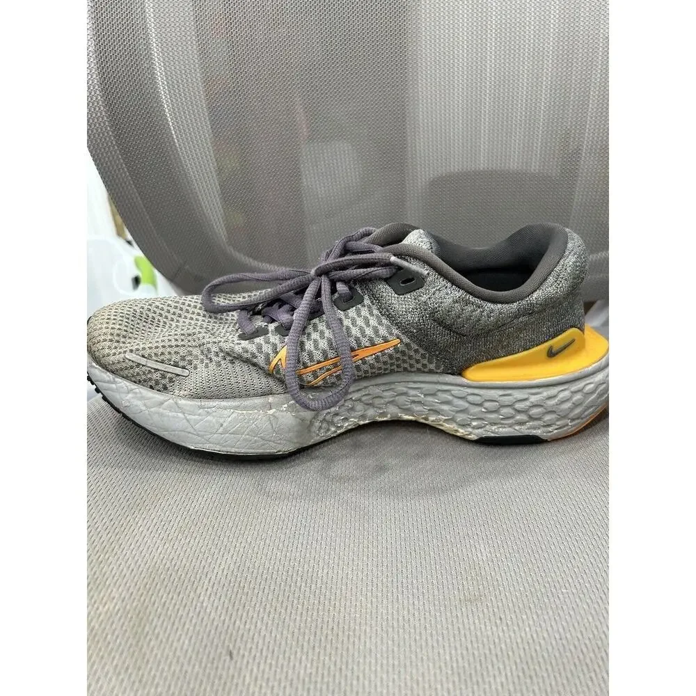 NIKE DH5425-002 Zoom X‎ Invincible Iron Grey Mens 8 PREOWNED